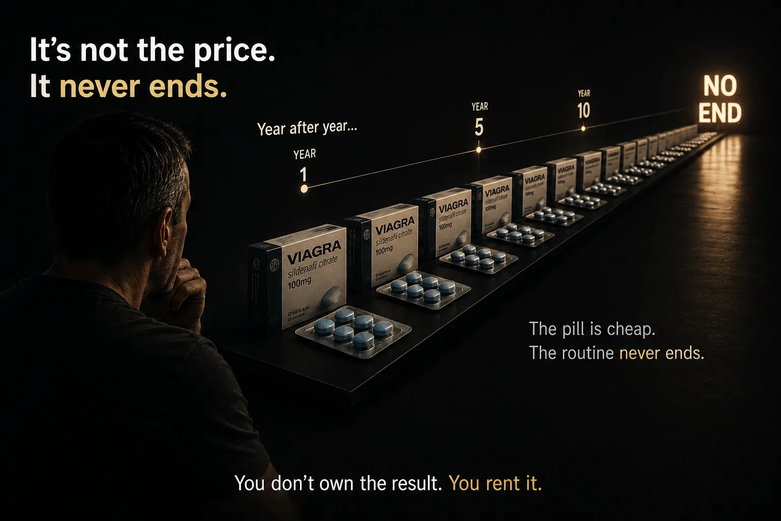 Renting your sex life — you never own the result at the end